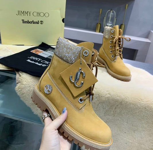 Crystal Embellished Boots