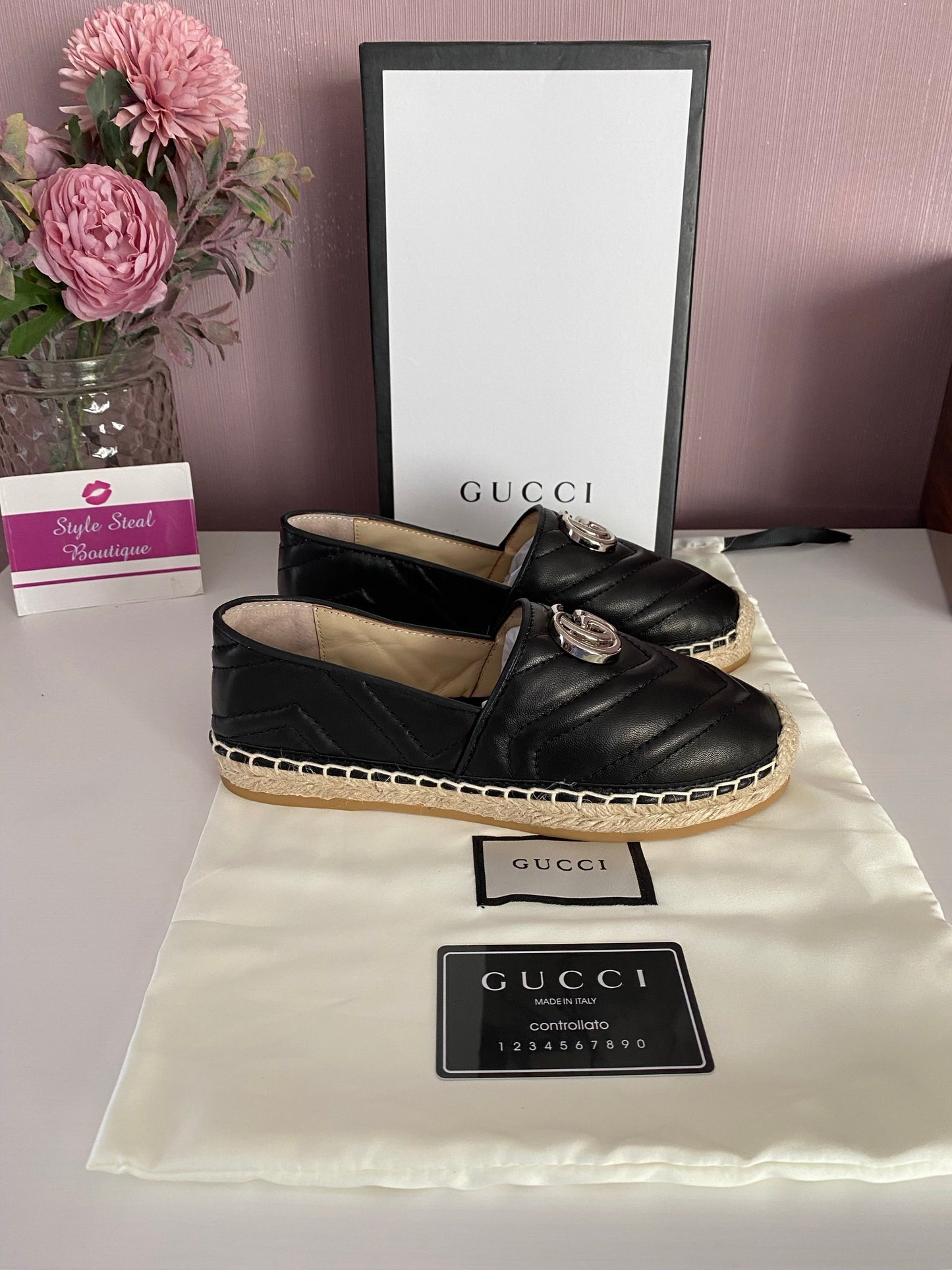 Matelasse Espadrilles