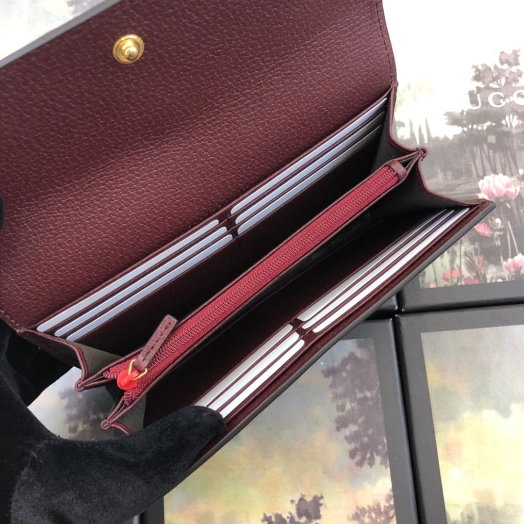 Ophidia Continental Wallet