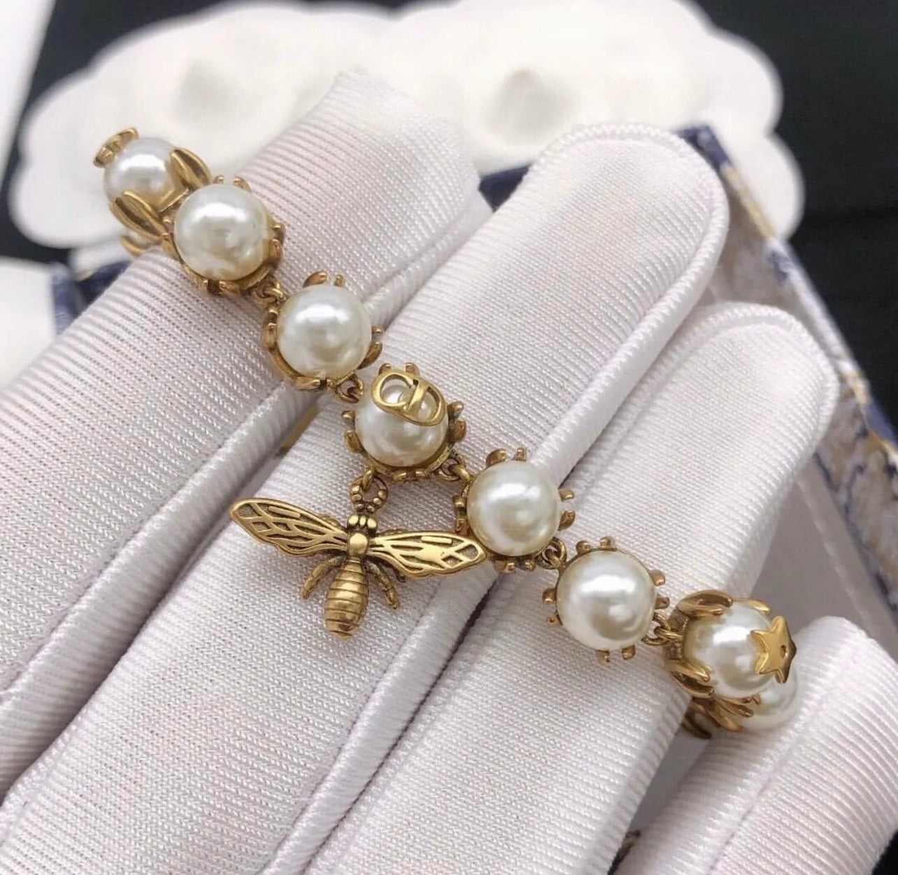 CD Pearl Bracelet