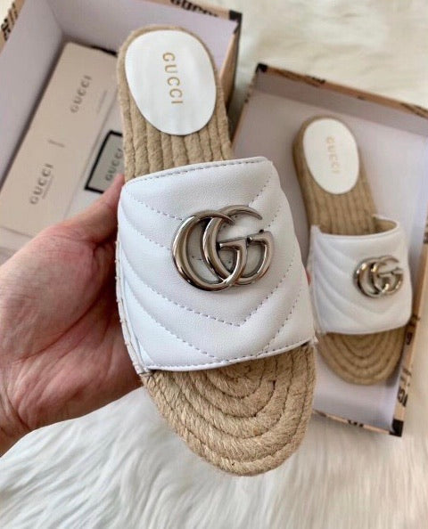 Matelasse Espadrille Sandal
