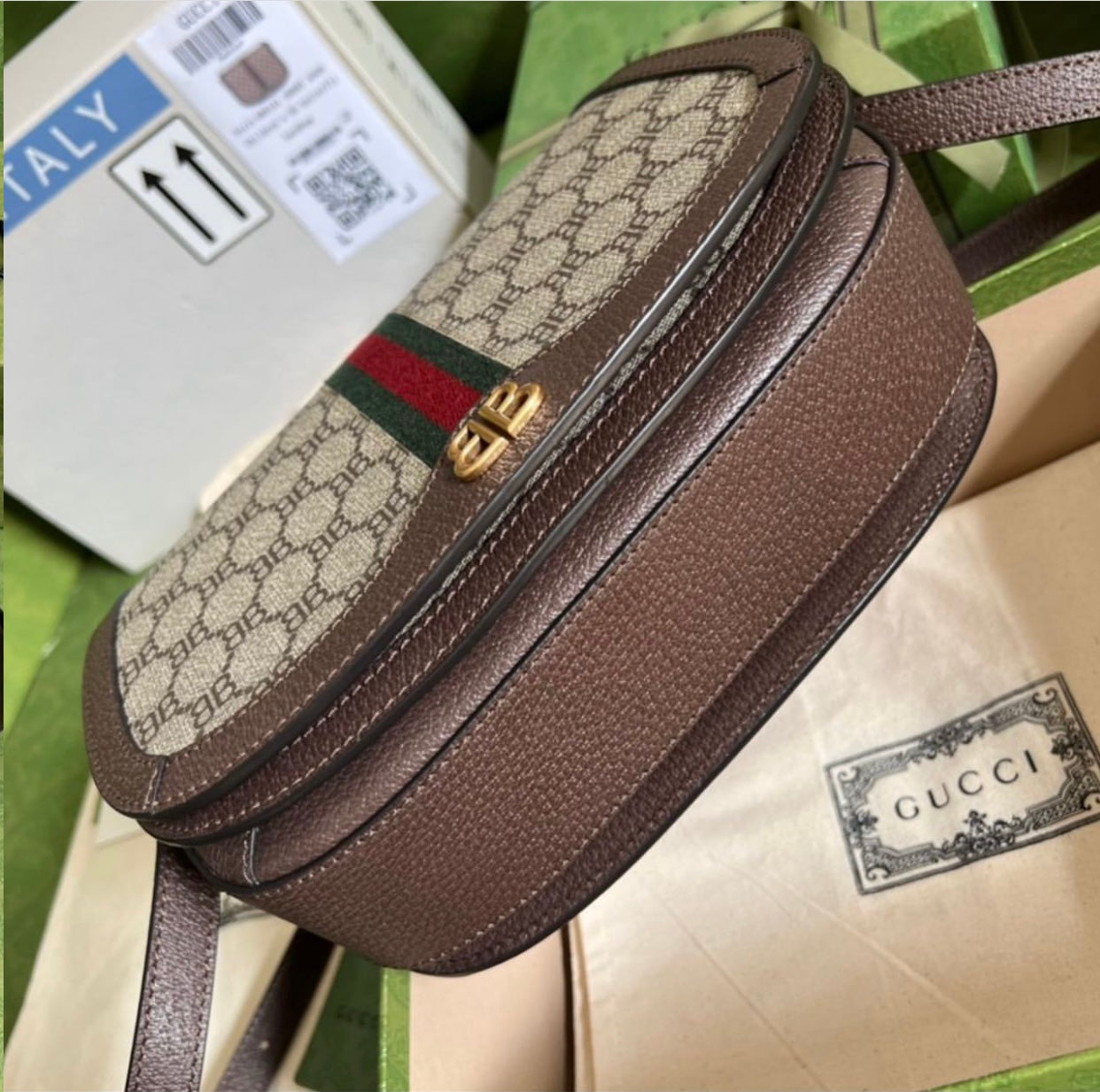Ophidia Hacker Shoulder Bag