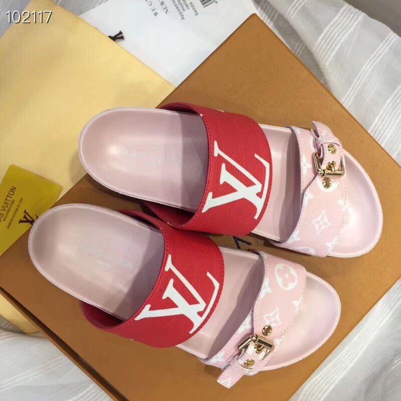 Giant Monogram Bom Dia Mules