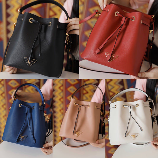 Leather Bucket Bag