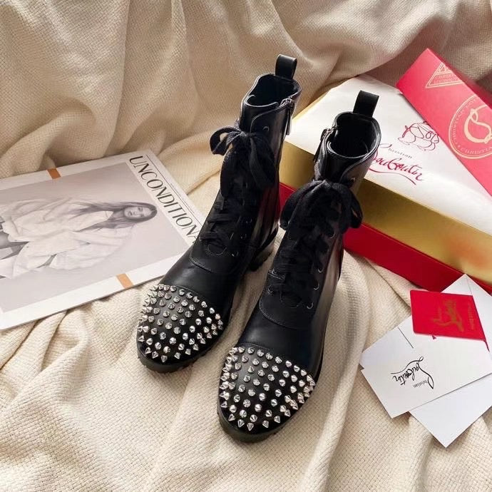 Stud Toe Boots