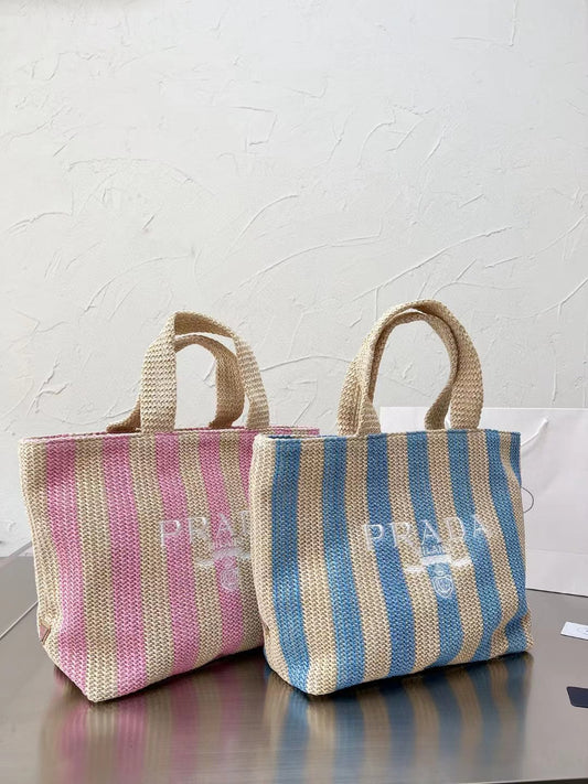 Large Raffia Tote