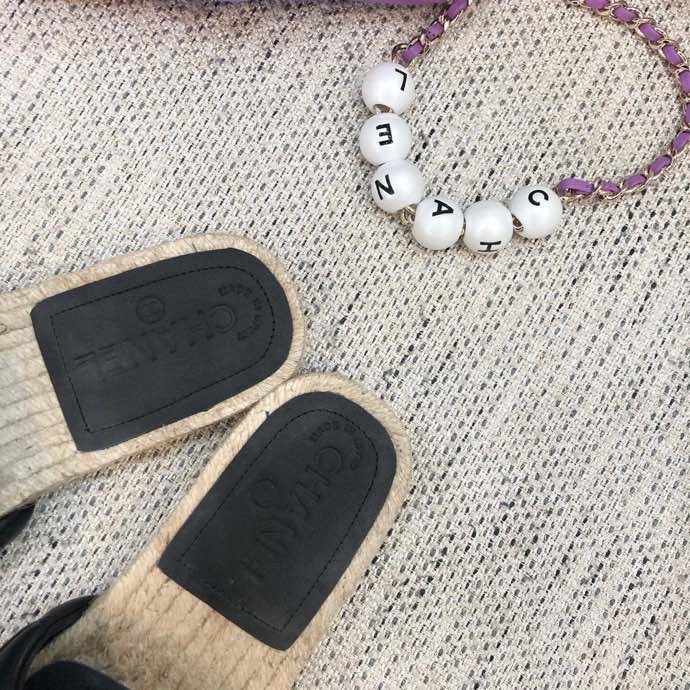 Leather Espadrille Sandals