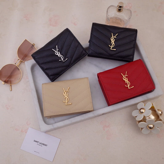 Monogram Card Wallet