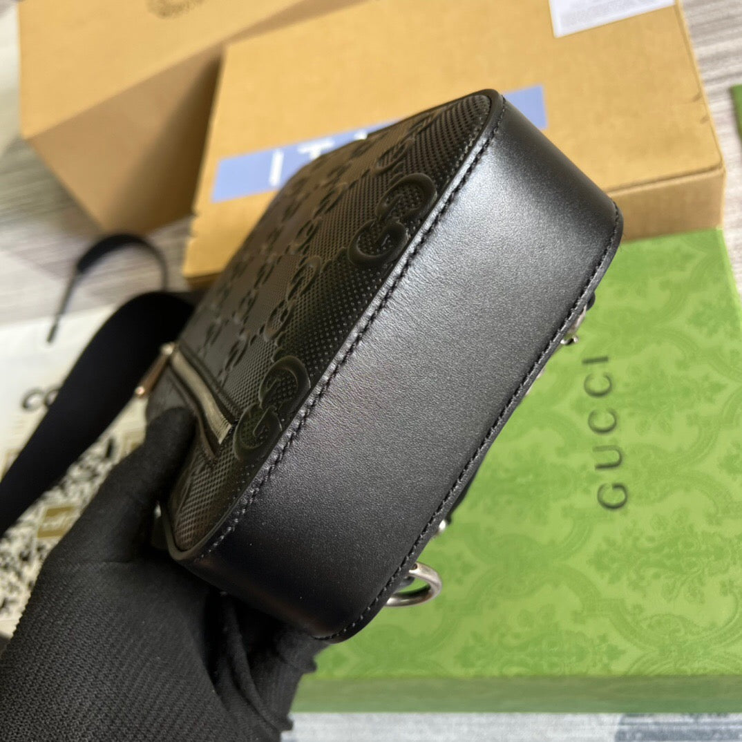GG Embossed Sling Bag