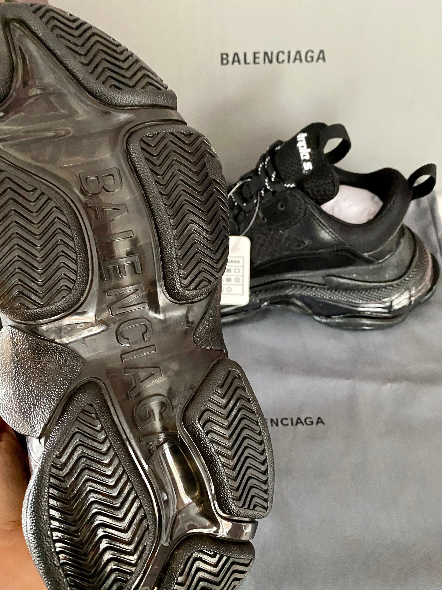 Triple S Clear Sole Darks