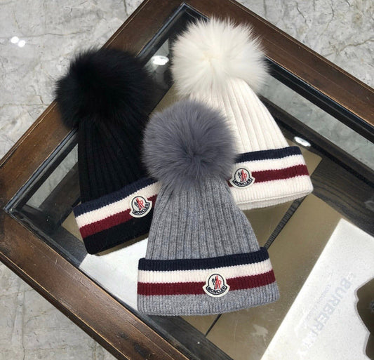 Fur Pom Hat