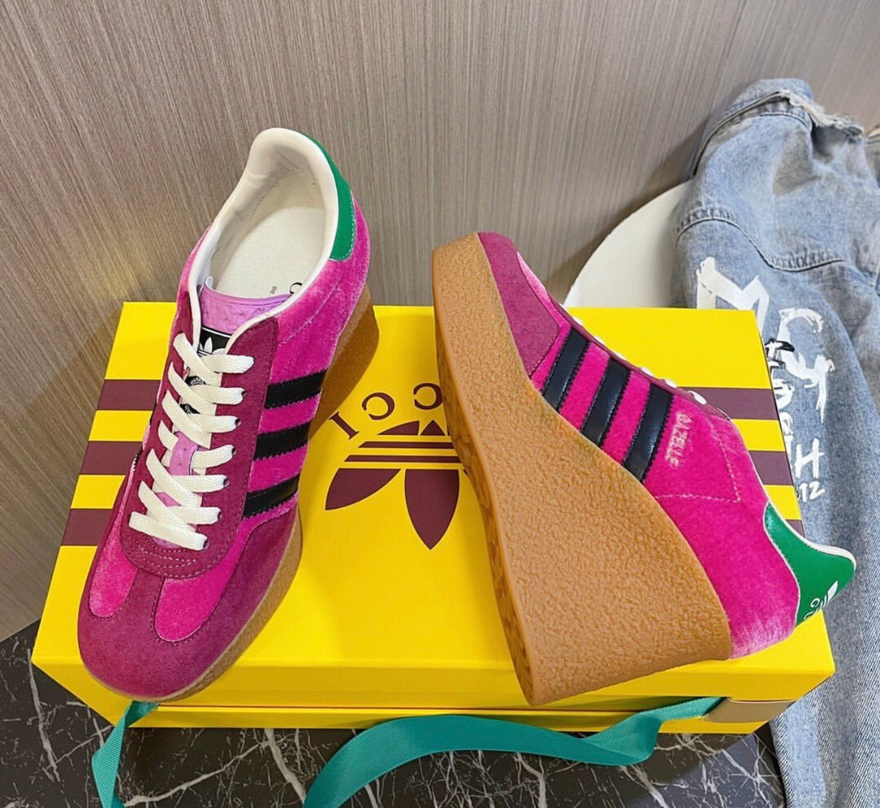 GG Gazelle Wedge Trainers