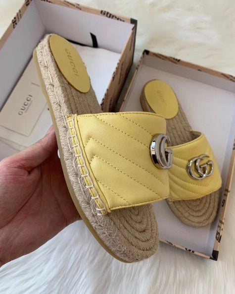 Matelasse Espadrille Sandal