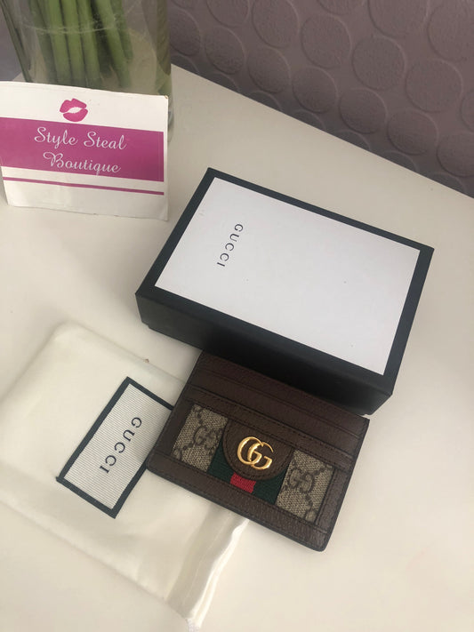 Ophidia GG Card Holder