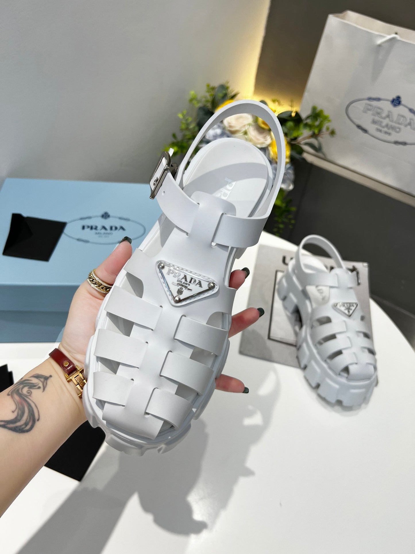 Logo Sandals