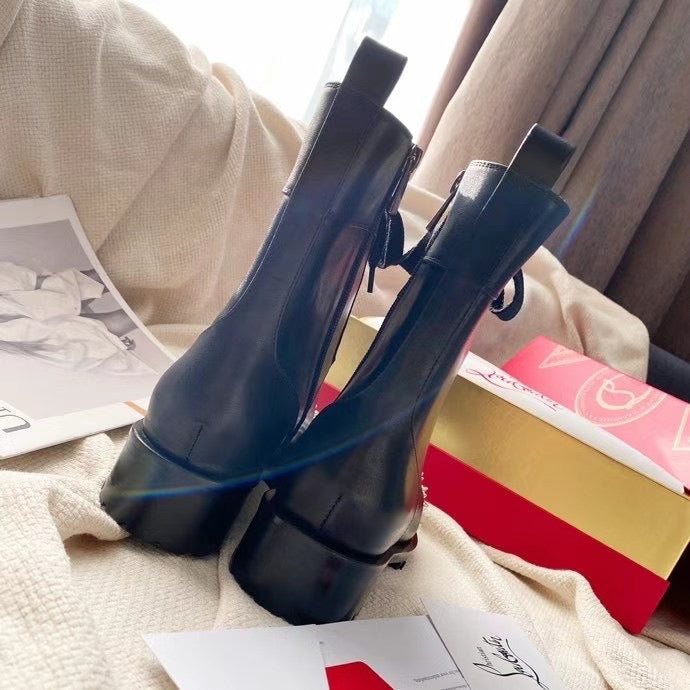 Stud Toe Boots