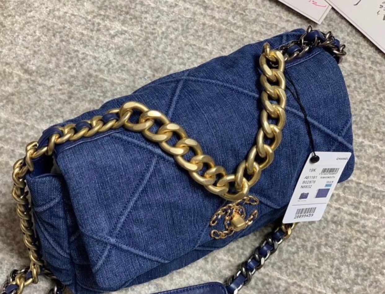 19 Denim Bag