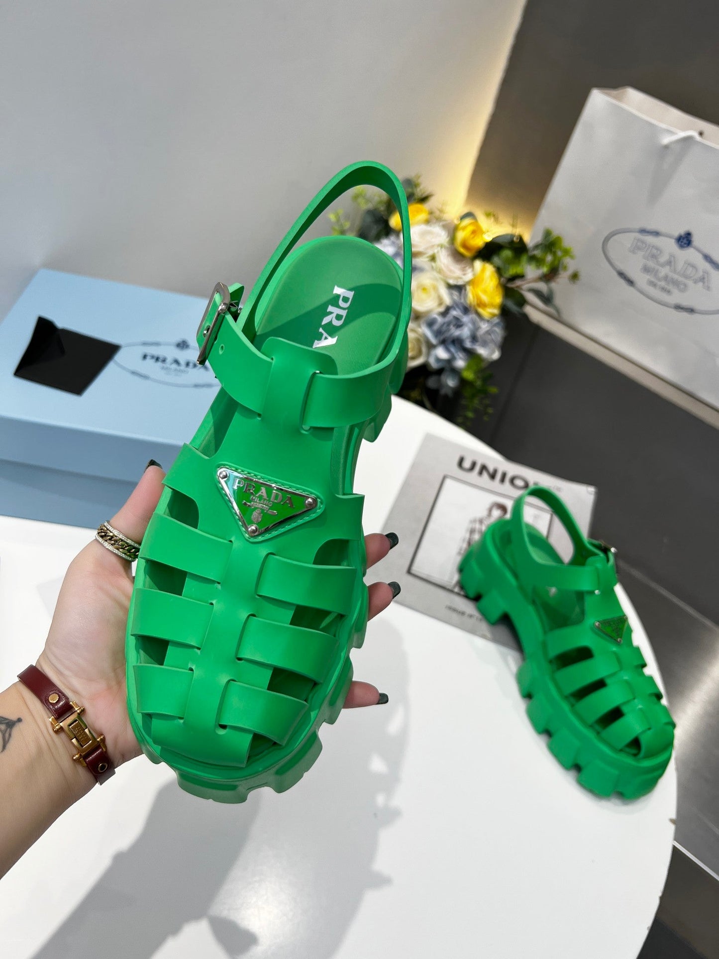 Logo Sandals