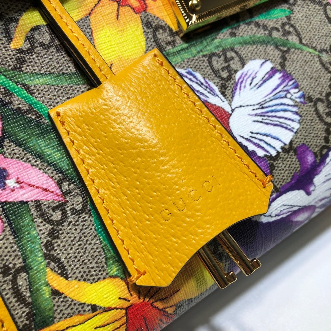 Padlock Flora Shoulder Bag