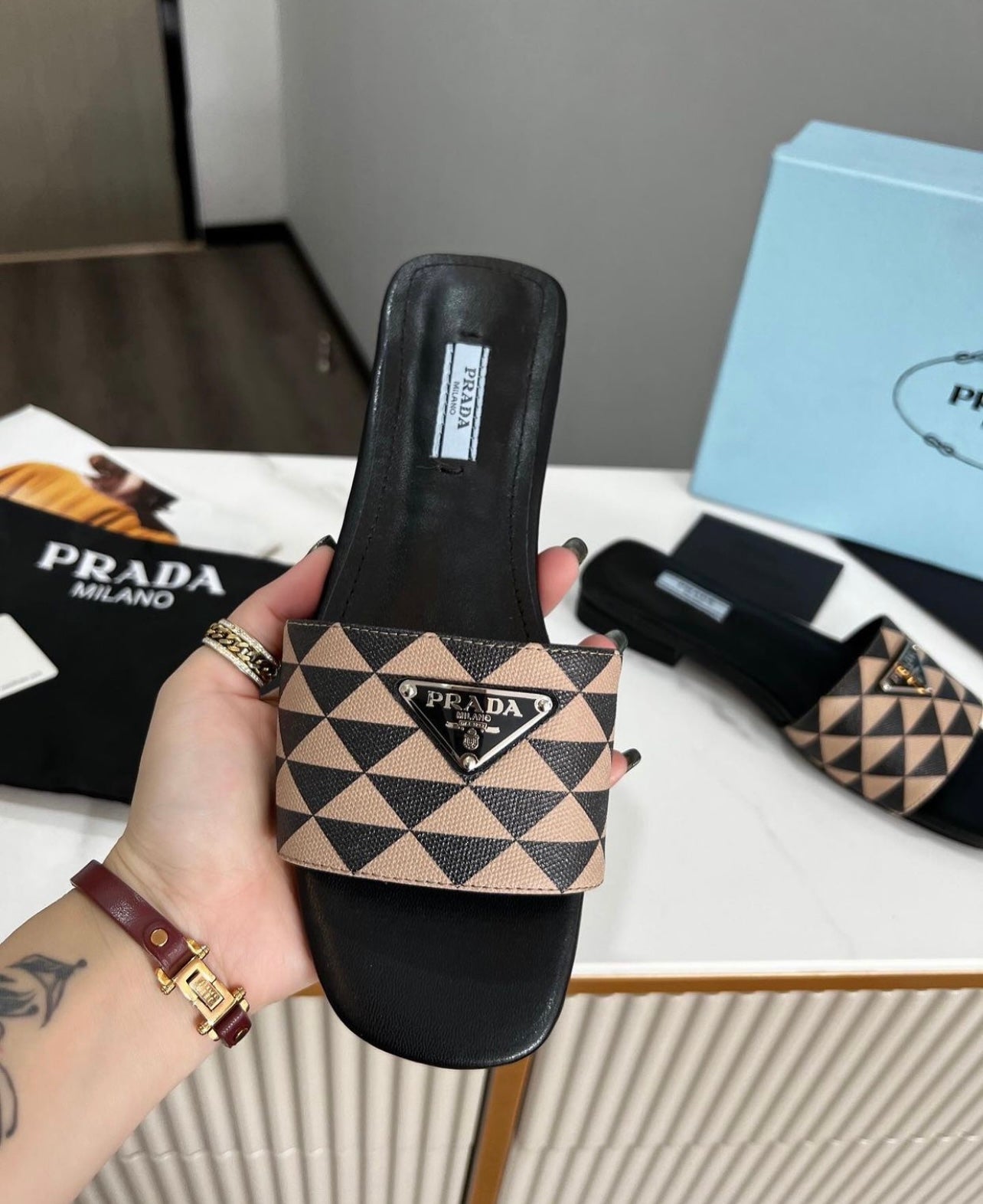 Fabric Sandals