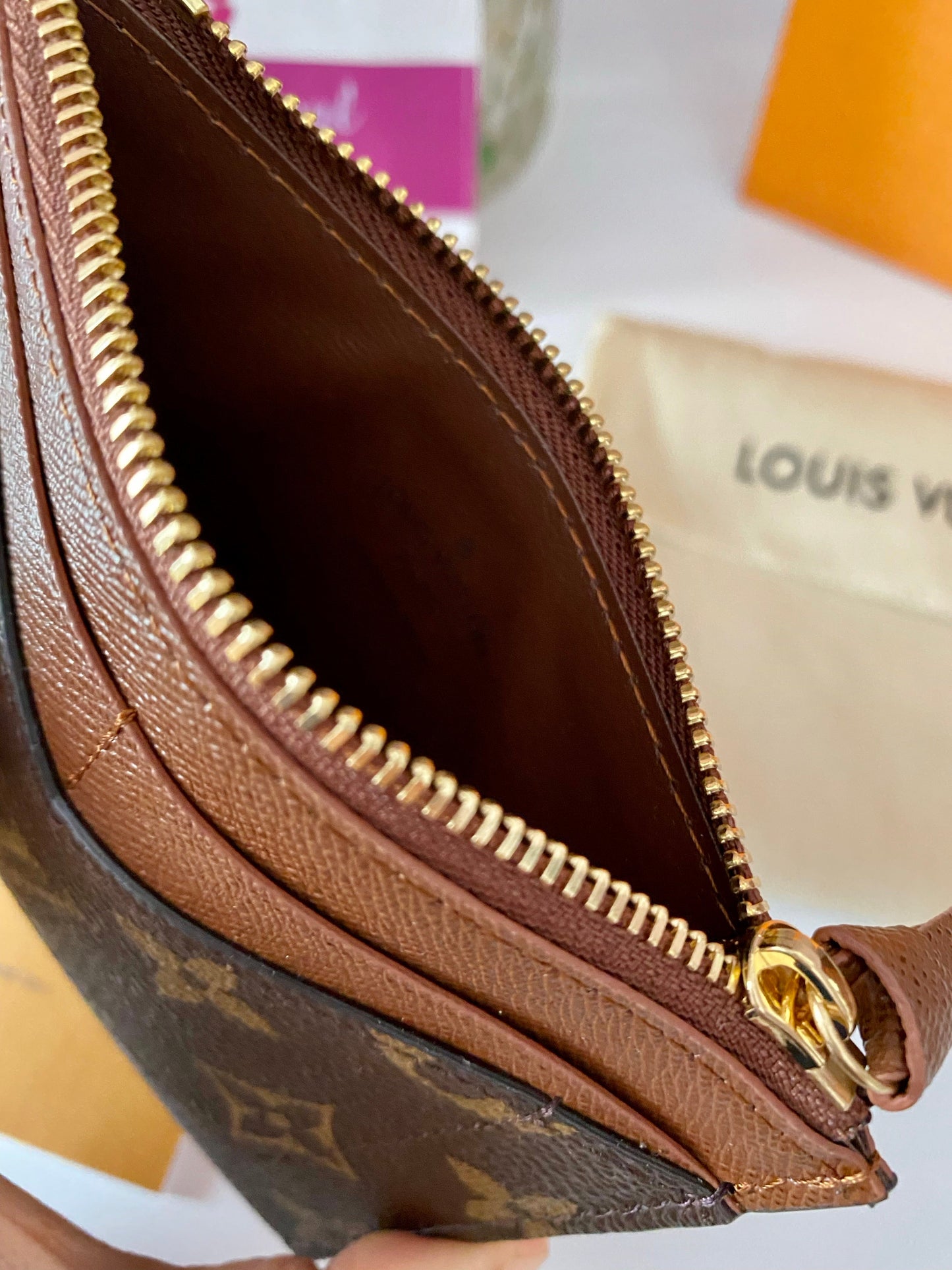 Zipped Card Holder