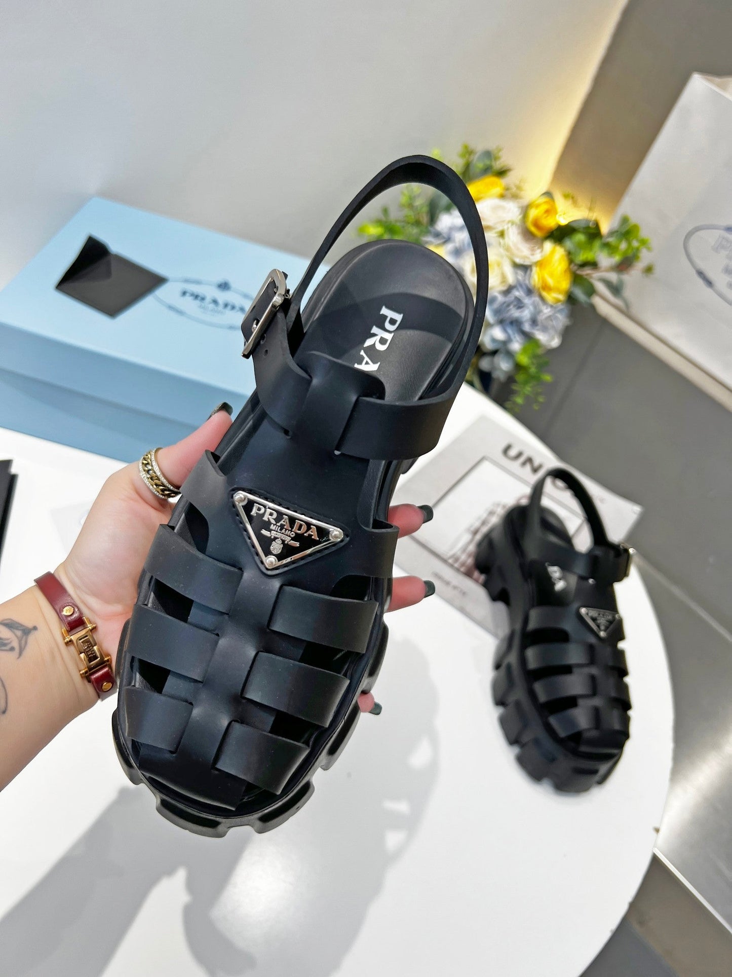 Logo Sandals