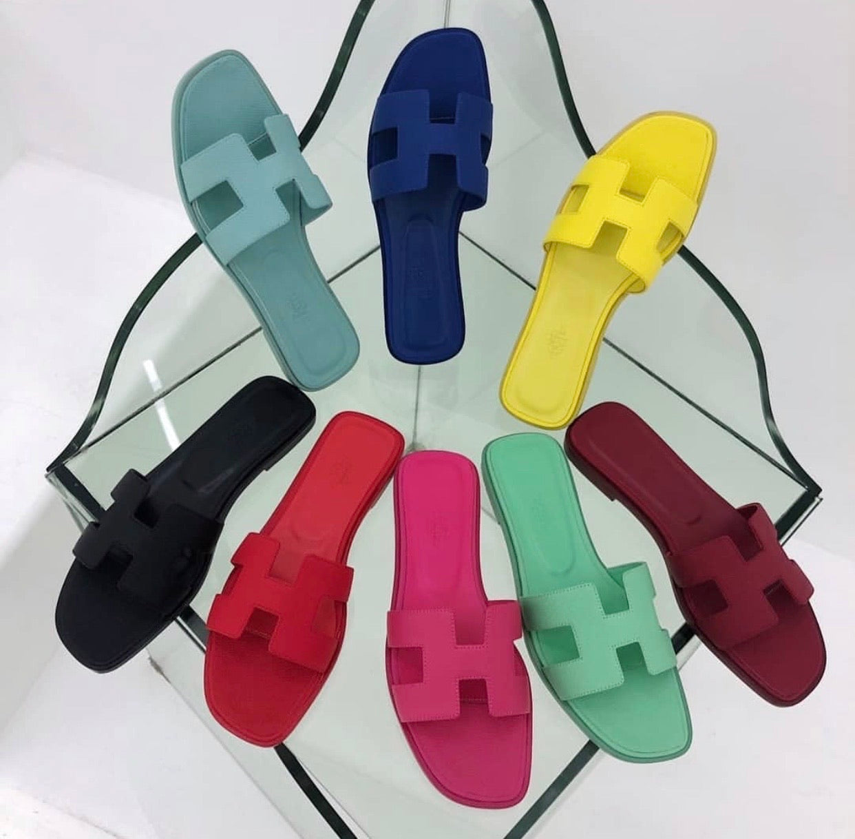 Oran Sandals Grained