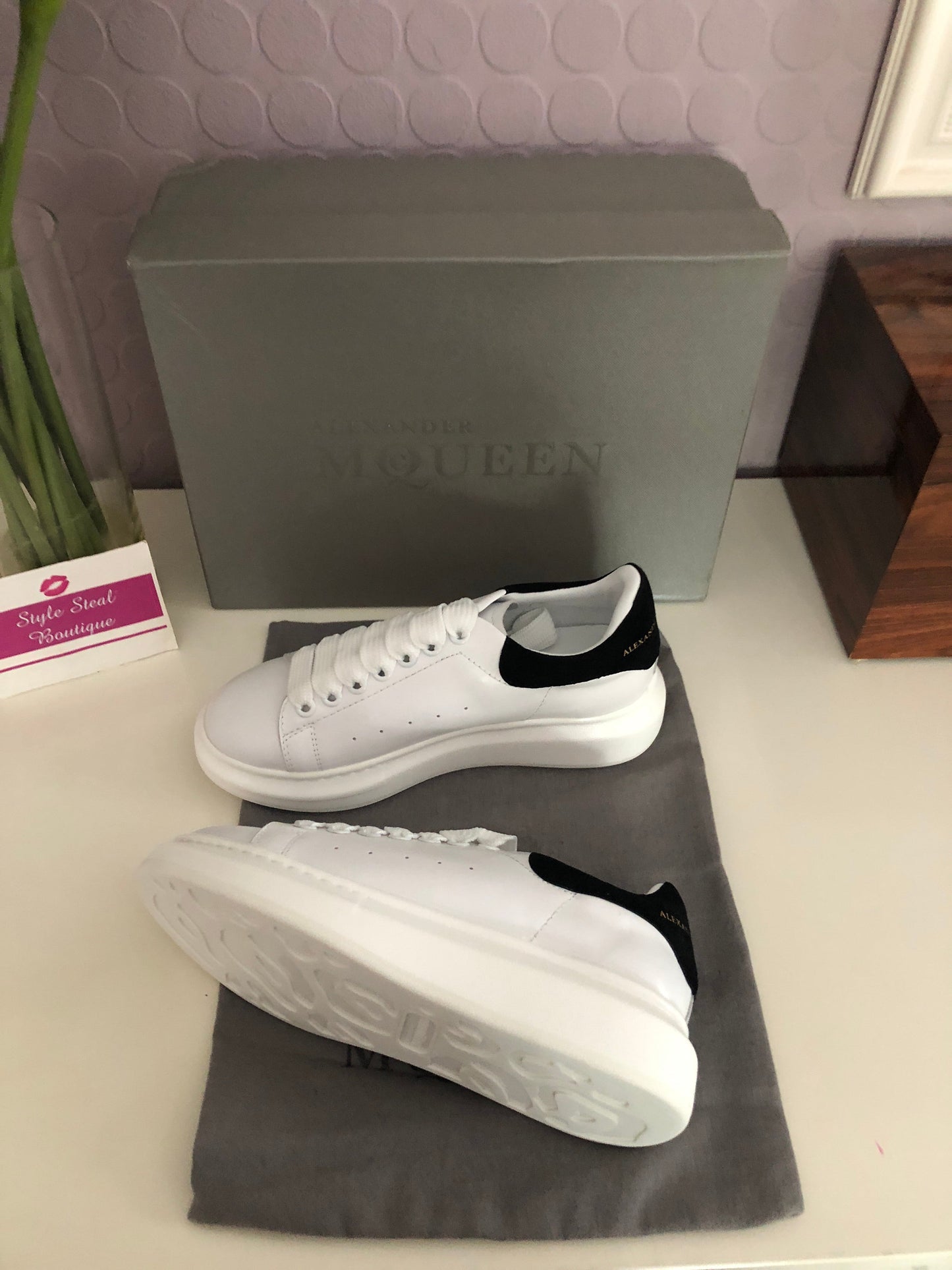 Oversized Sneaker Suede Ladies