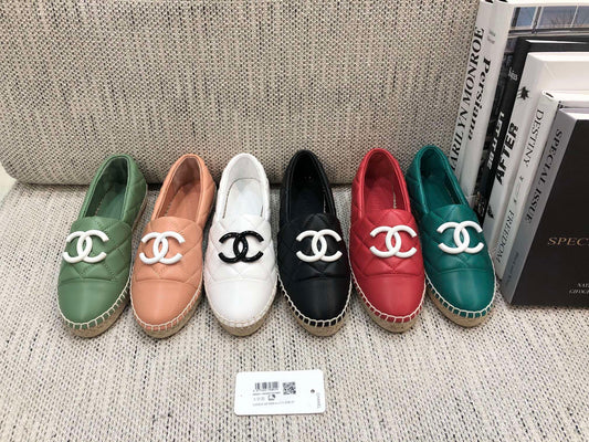 Leather Espadrilles
