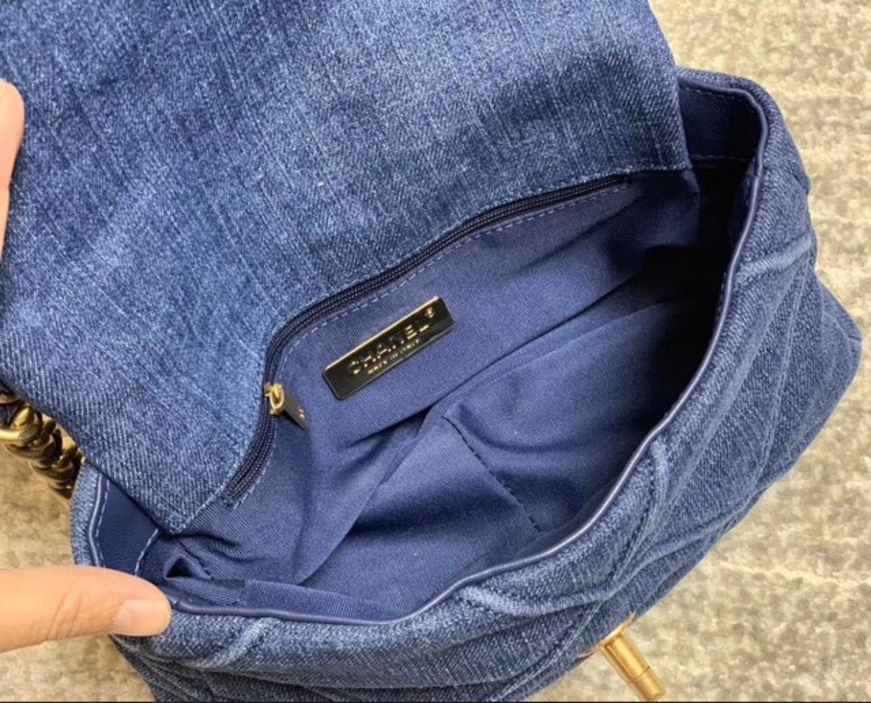 19 Denim Bag