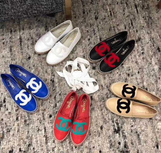 Leather Espadrilles