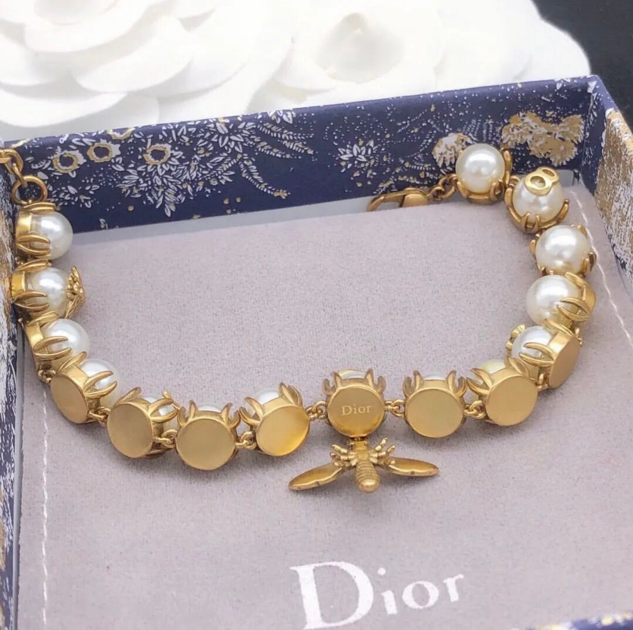 CD Pearl Bracelet