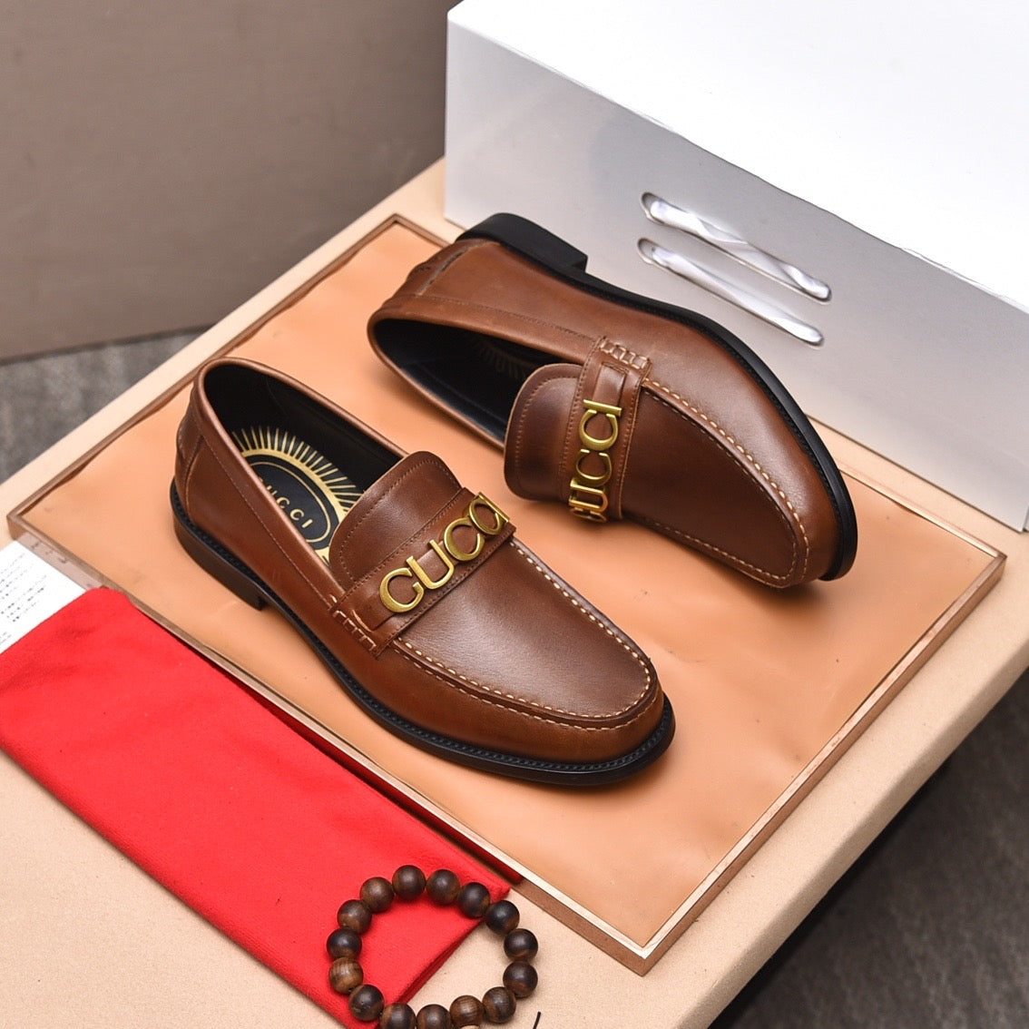 Leather Loafers
