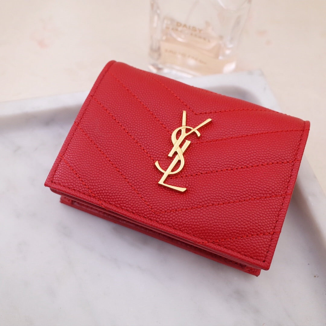 Monogram Card Wallet
