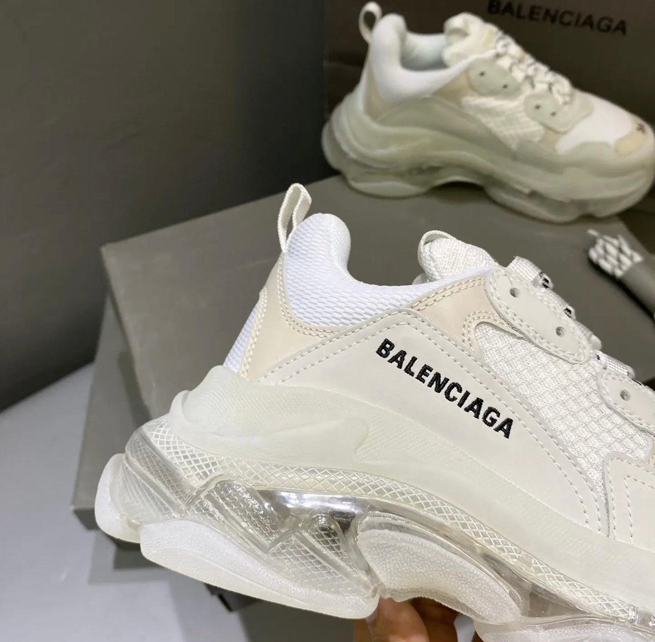 Triple S Clearsole Trainers