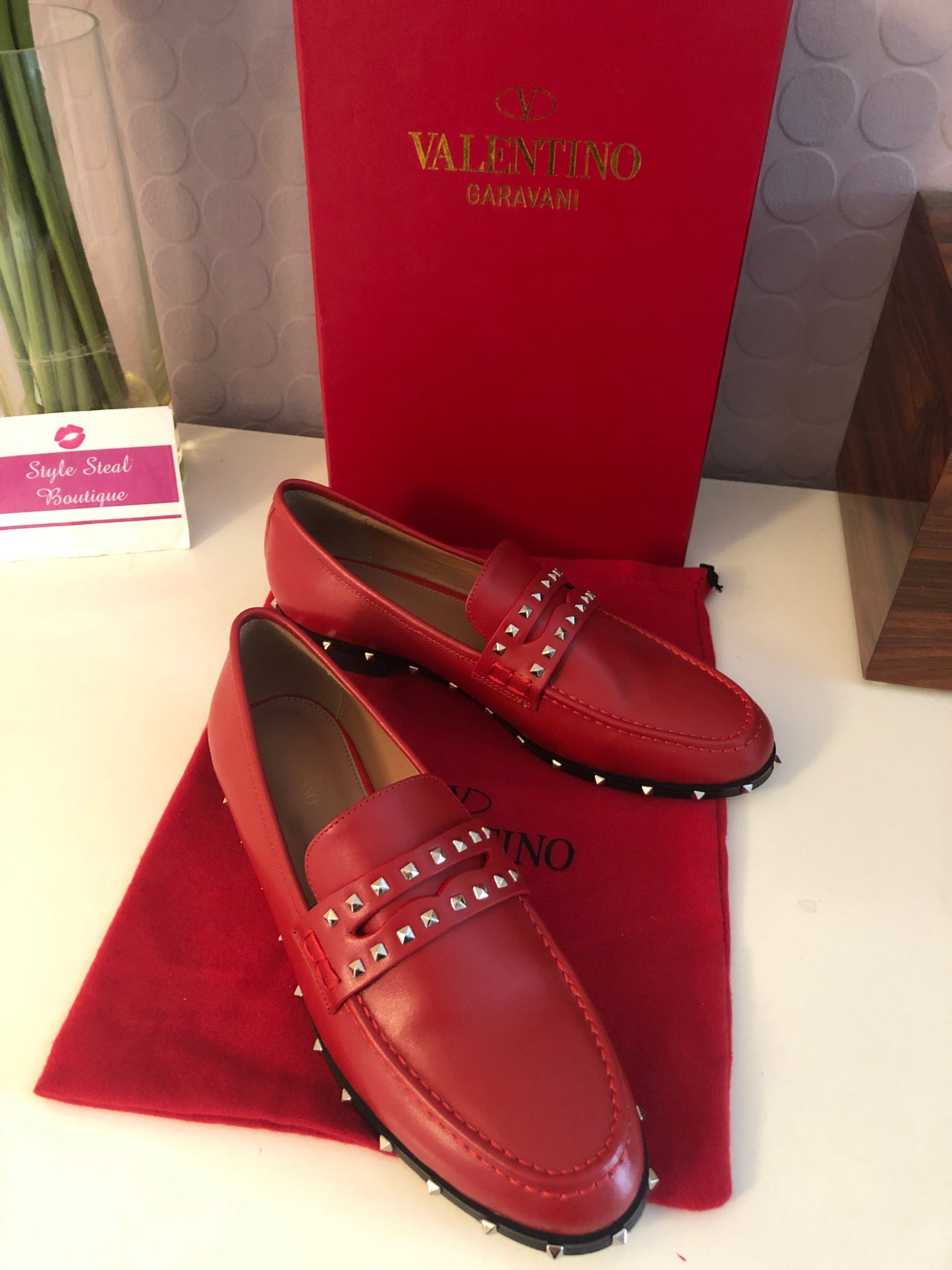 Rockstud Loafers