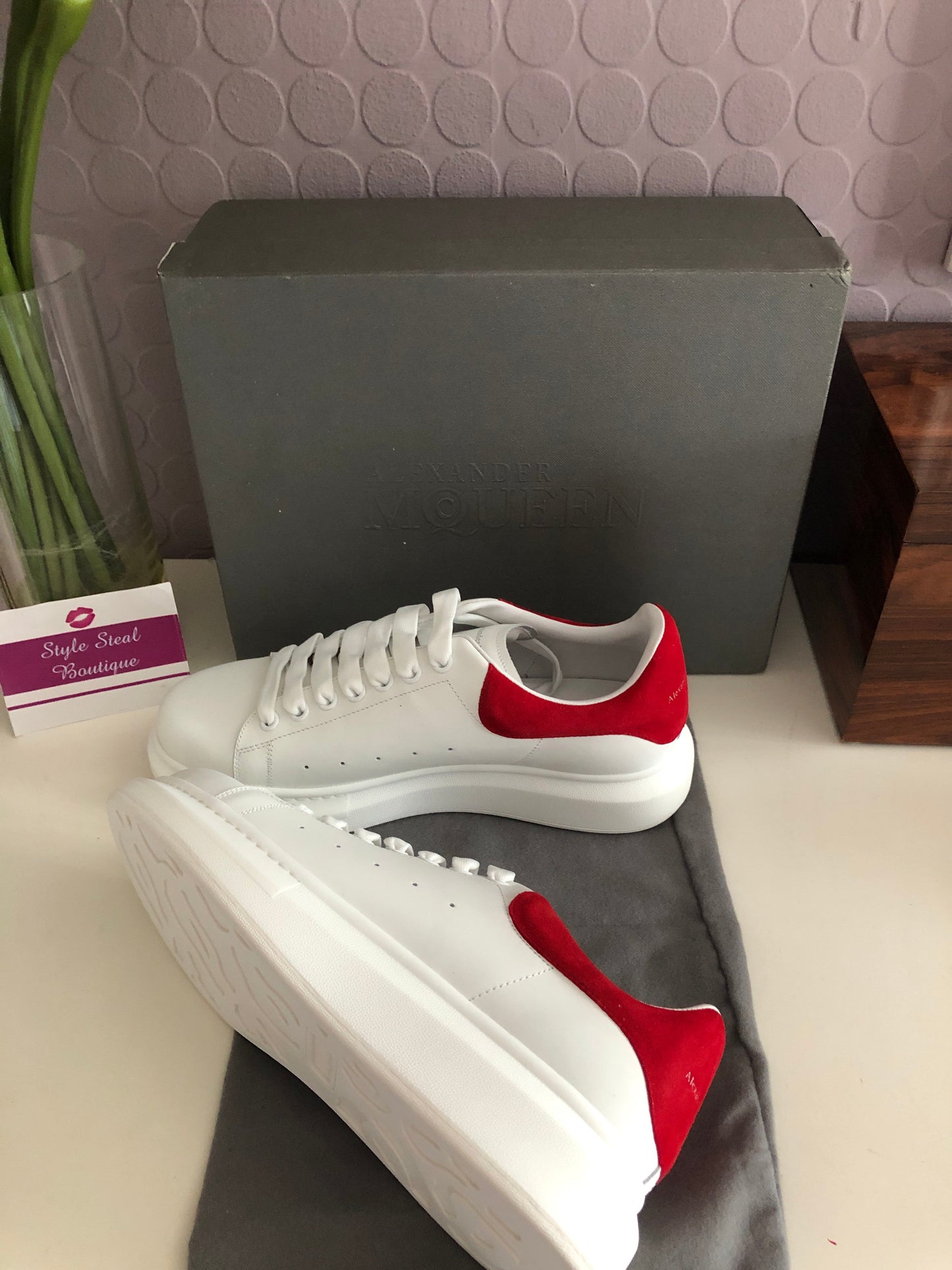 Oversized Sneaker Suede Ladies