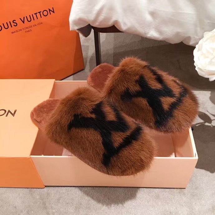 Homey Fur Slippers