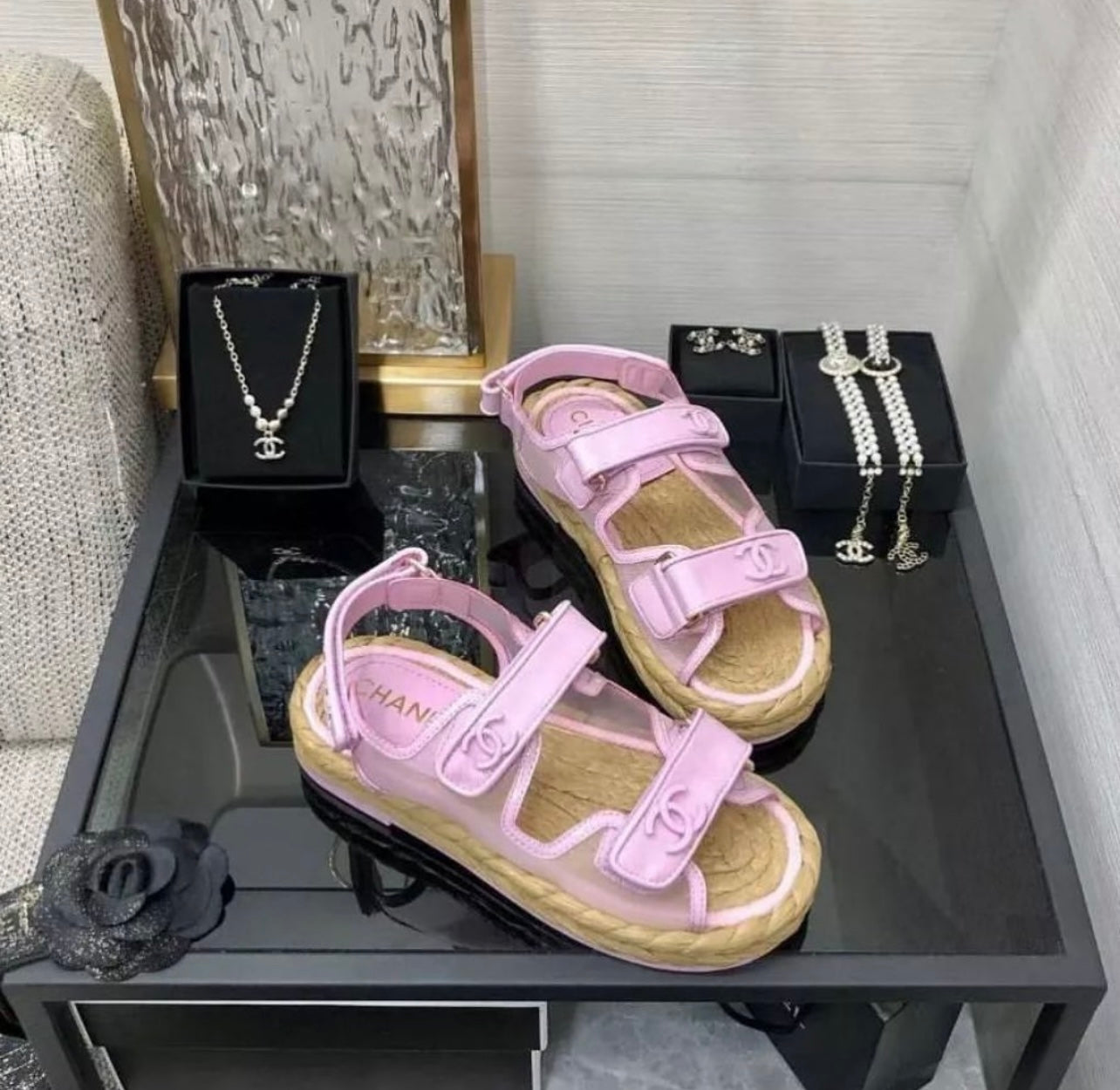 CC Mesh Dad Sandals