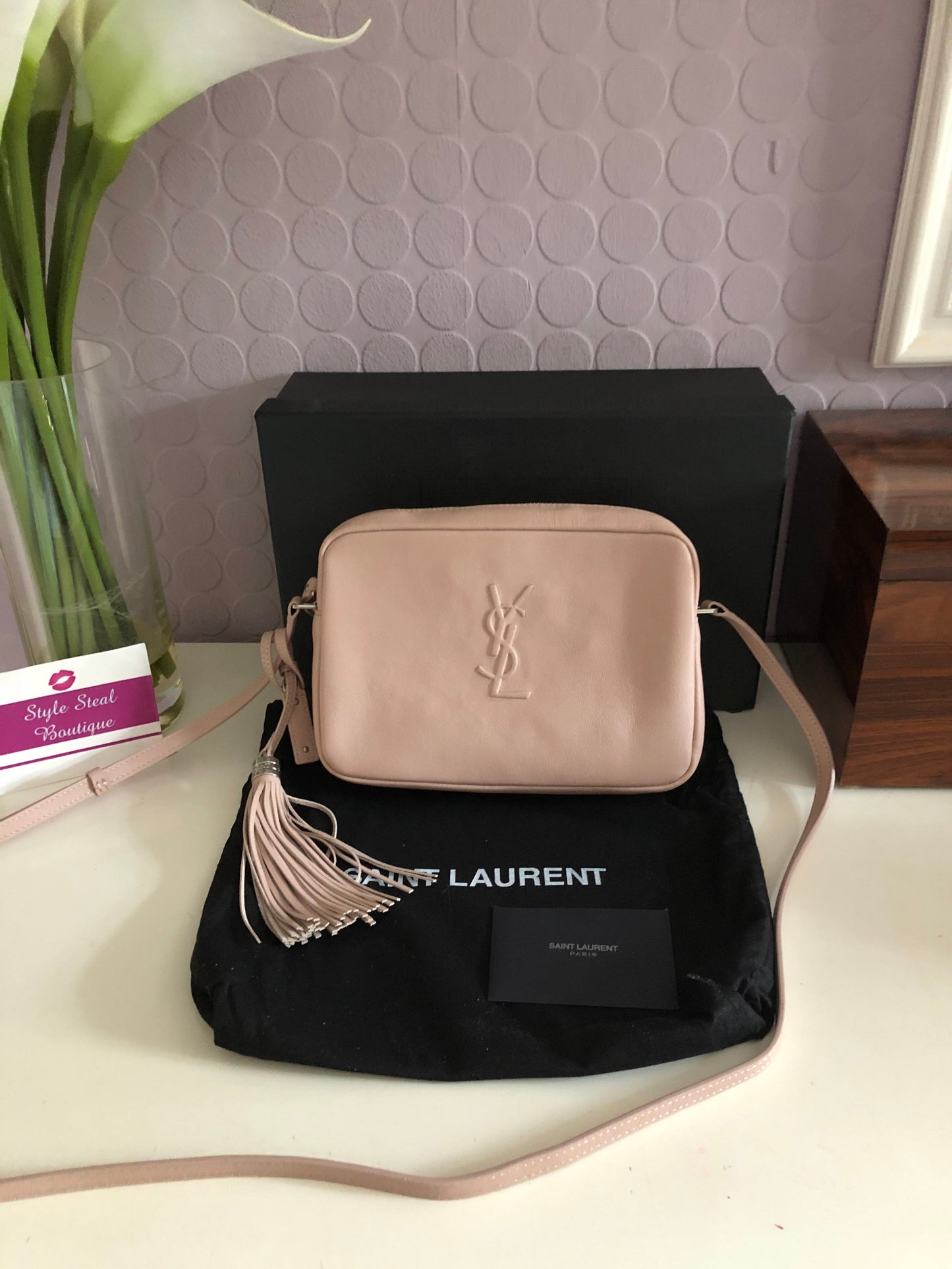 Lou Embossed Camera Bag