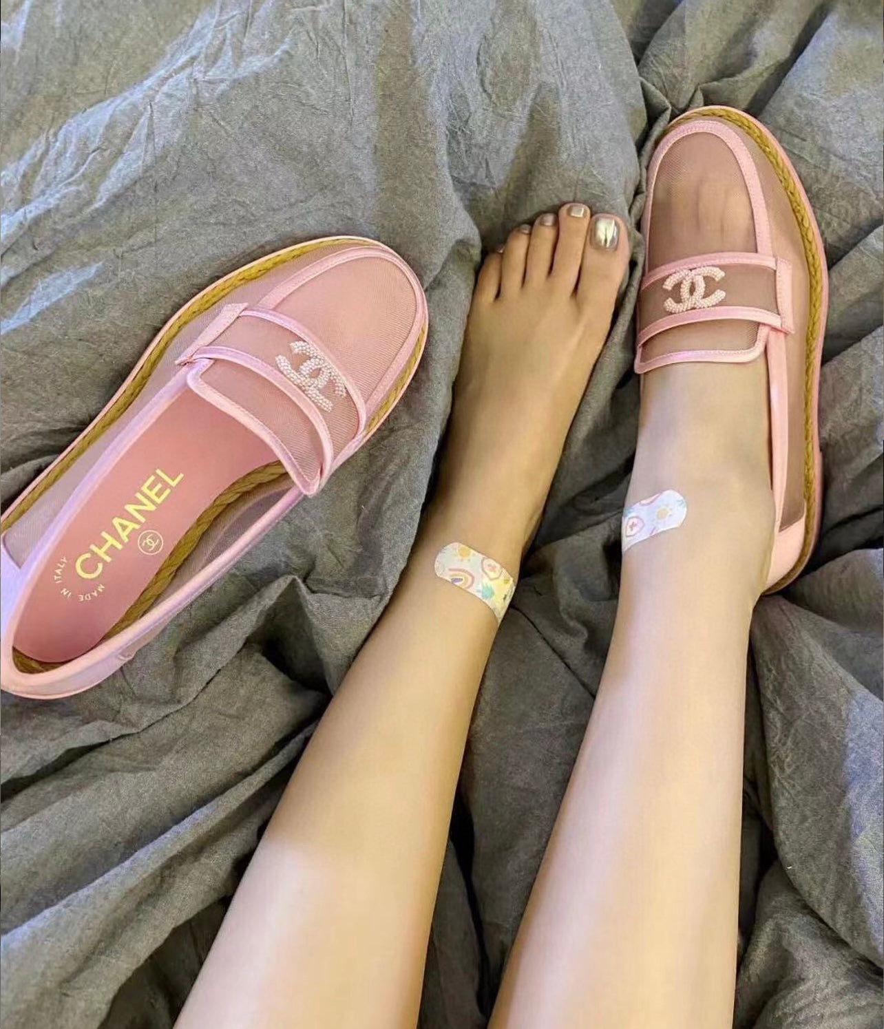 CC Mesh Loafers