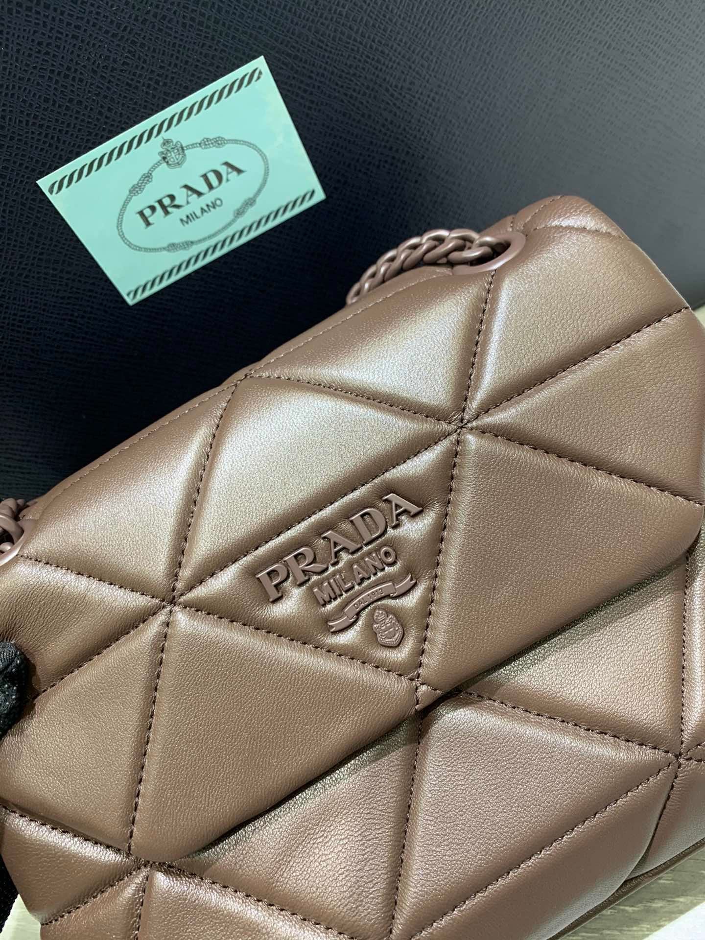 Spectrum Nappa Shoulder Bag