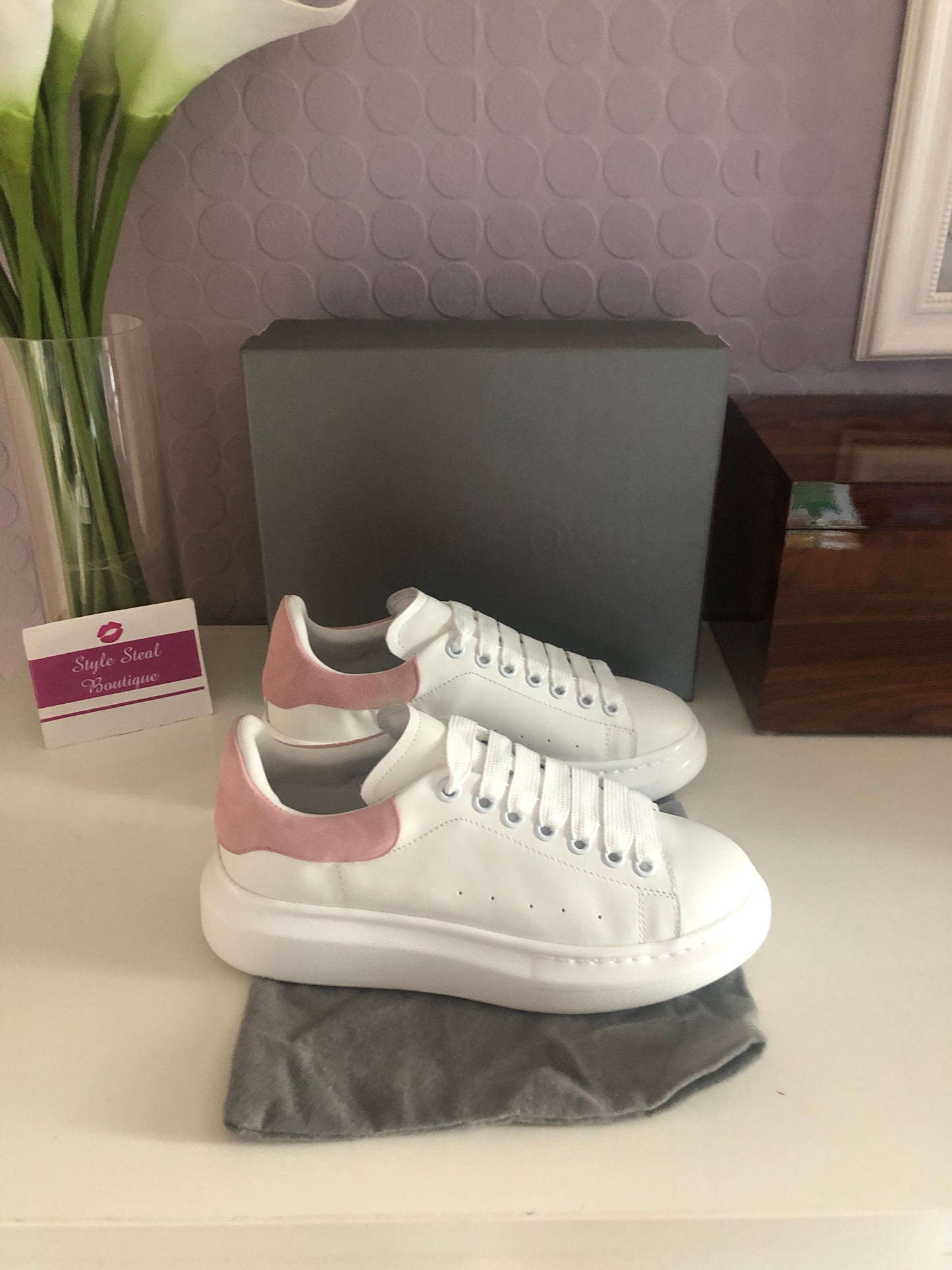 Oversized Sneaker Suede Ladies