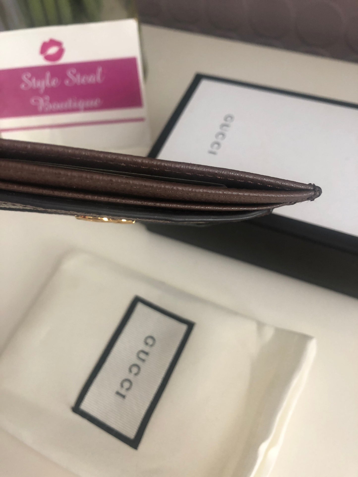 Ophidia GG Card Holder