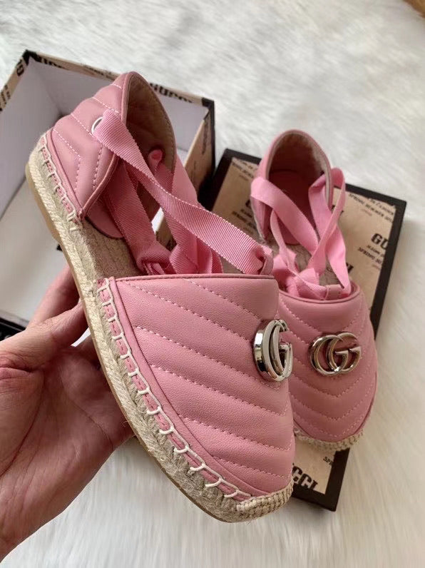 Matelasse Espadrille Sandals