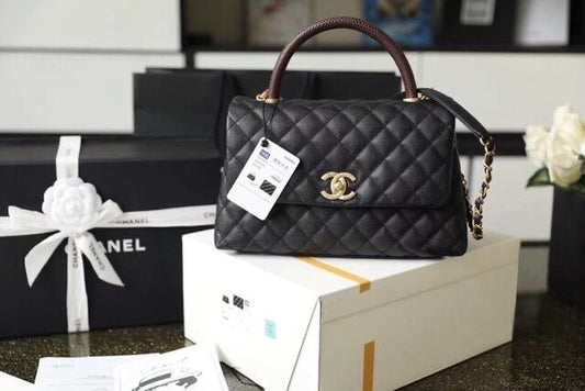 Top Handle Flap Bag