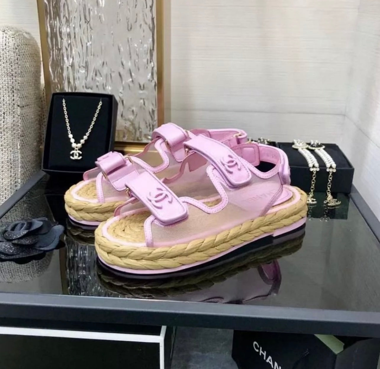 CC Mesh Dad Sandals