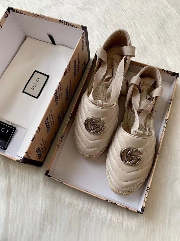 Matelasse Espadrille Sandals