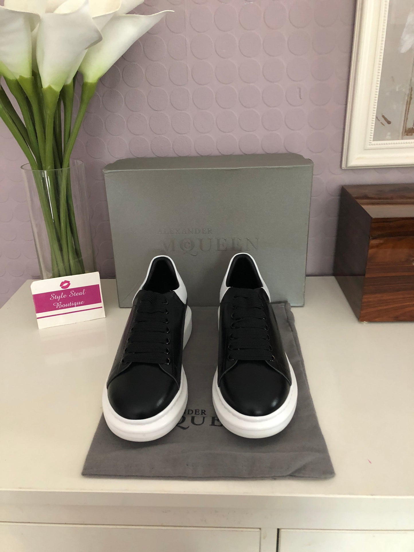 Oversized Sneaker Leather Ladies