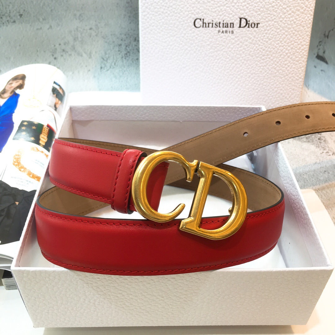CD Leather Belt